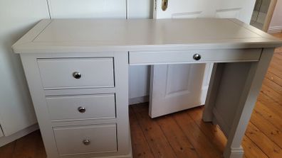 Grey desk