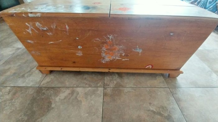 Blanket box Upcycle project
