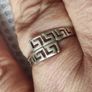 Vintage sterling silver ring Image 2