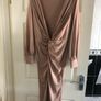 Boohoo Nude ball gown worn once Image 6