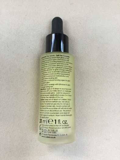 Rodial hyaluronic tan serum used ones