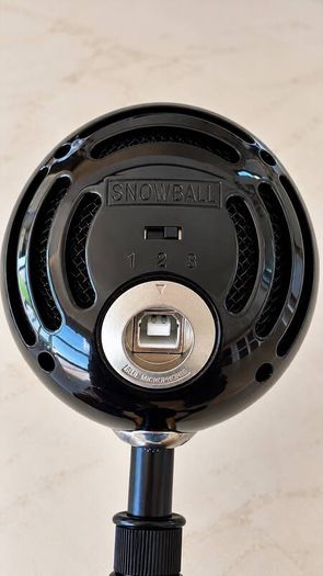 Blue Snowball USB microphone