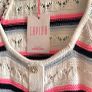 SAVIDA Striped Knit with Diamond buttons Sz XS (Fit 6-8UK) - Bnwt Image 4