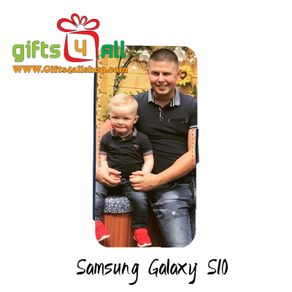 Samsung Galaxy 10 personalised leather flip case cover with your photo or image