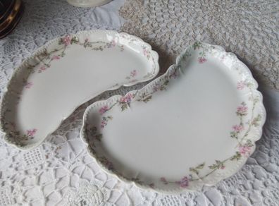 Limoges Kidney shaped Serving Dish