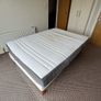 Double bed with mattress Image 2