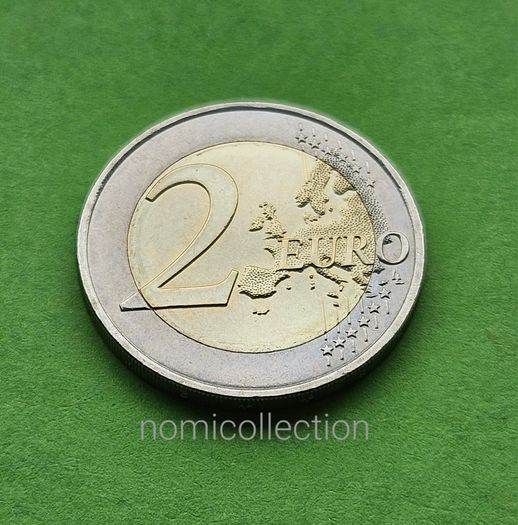 Latvia 2014 year Uncirculated 2 Euro coin.
