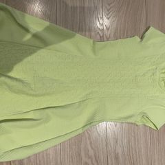 River Island - Grey/Lime dress