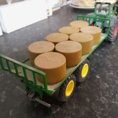 SIKU Model Fendt Tractor and trailer