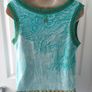 Save the Queen Aquamarine Top Size 12/14 Image 2