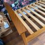 Single Wooden Bed Frame with Slatted Base Image 3