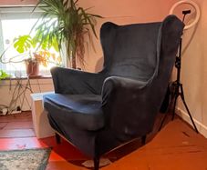 Blue Sofa Bed & IKEA Lounge Furniture Bundle