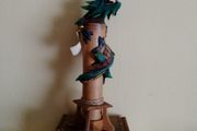Livasia Wooden Dragon Incense Burner Holder 2.5x12.6 inches