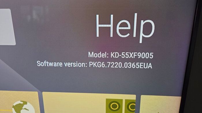 Sony 55" UHD Led TV with Android, KD-55XF9005