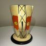 Vintage Myott Art Deco (June) Trumpet Jug Image 2