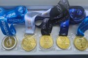 Collection of Brand new Man City Winners Medals