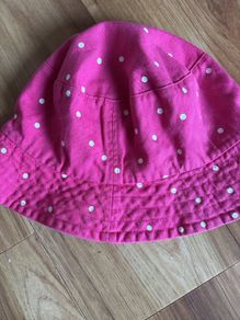 Next girls sun bucket hat age 7-10 year excellent condition