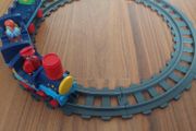 Playmobil 1.2.3 train set with track and figures