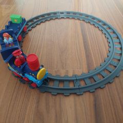 Playmobil 1.2.3 train set with track and figures