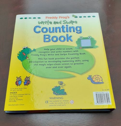 Freddy Frog's Write and Swipe Counting Book