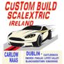 (NEW) Scalextric C8145 Short Stem Guide Blades x4 (blue) Image 3