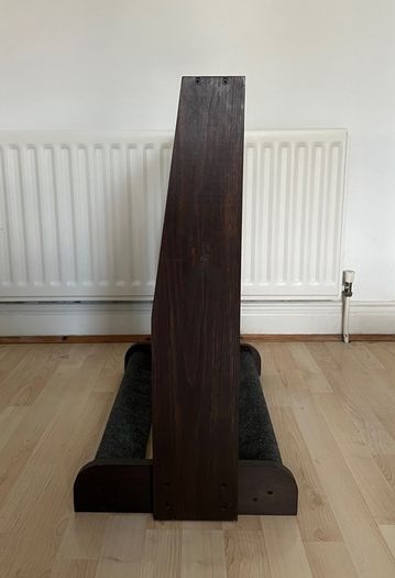 4-Guitar Stand - Dark Walnut