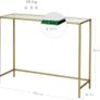 Tempered Glass Console Table - Free Delivery Nationwide Image 6