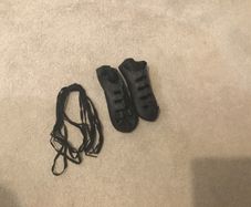 irish dancing shoes girls size 9- new