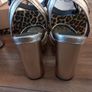 Brand New River Island Gold Platform Sandals Size UK 36 Image 7