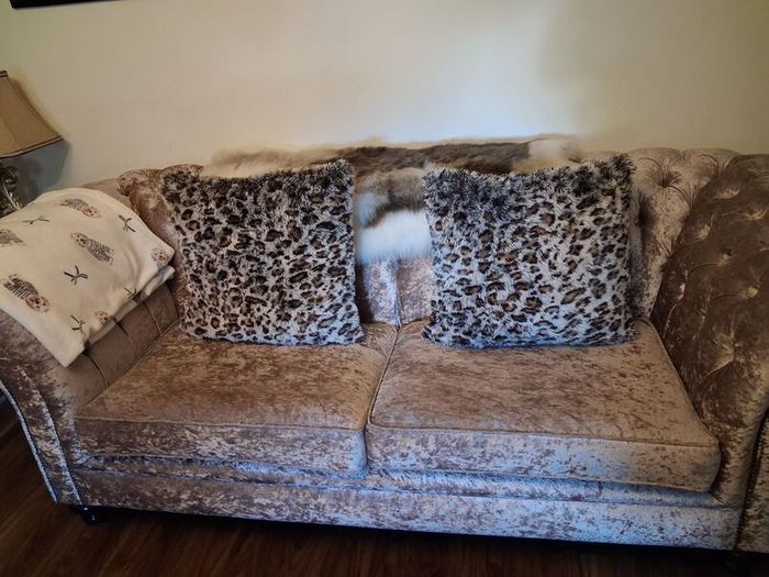Chesterfield style sofa