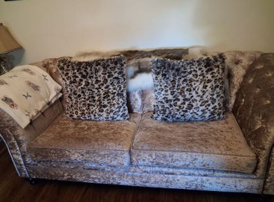 Chesterfield style sofa