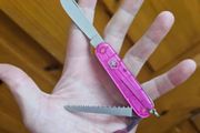 My first Victorinox Swiss Army Knife Childrens edition 84mm model for Whittling
