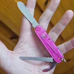 My first Victorinox Swiss Army Knife Childrens edition 84mm model for Whittling