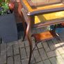 Antique Inlaid Bijouterie Display Table Neat Size Image 7