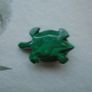 Malachite carved turtle figurine,Ornament,Collectables,gemstones, Image 5