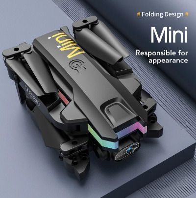BRAND NEW Mini Drone 4K HD Dual Cameras FPV Air Pressure Fixed Altitude LED Light RC Quadcopter Helicopter Gifts Boys Toys