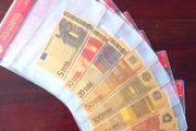 European EURO Set - Euro 24K Gold Plated Banknotes