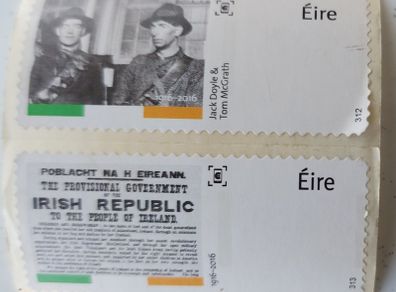Ireland 100th Anniversary of the Easter Rising (pictorial issue) Commemorative Stamps Set 2