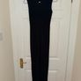 Flounce London High Neck Maxi Dress in Black - size UK 10 Image 5