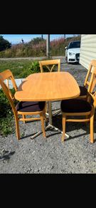 Table and chairs