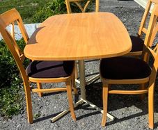 Table and chairs