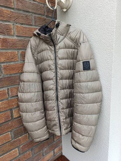 Belstaff Duck Down Quilted Jacket Mens Large L