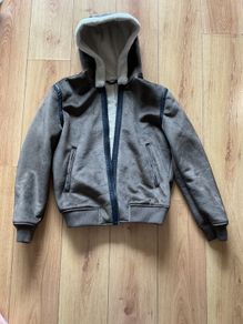Mens ZARA hooded Jacket size M