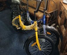 2 new  bikes  foldaway bikes