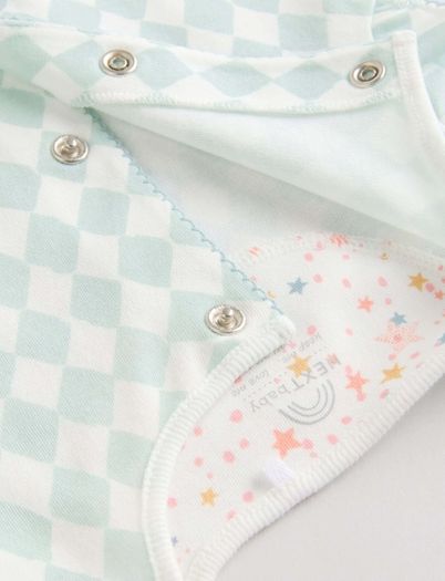 3 x Patented Rompers / Short Sleepsuits / Babygros (9-12 months)