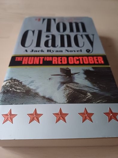 The Hunt for Red October by Tom Clancy (Jack Ryan Cold War Thriller American Edition Paperback 1985)