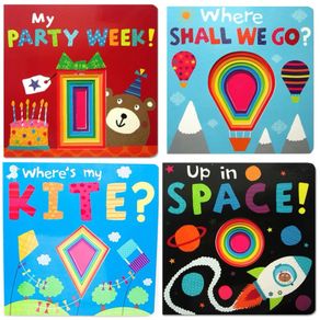 Set of 4 Hard Backed Board Books