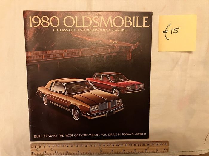 American car brochures. 1950s, 1960s and 1980s