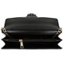 Womens black handbag with LOve Birds Image 6