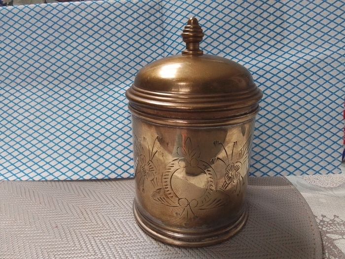 Brass Tea Caddy
